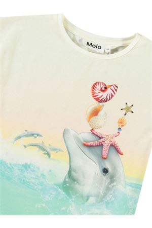 multicolor cotton tshirt MOLO KIDS | 2S25A2143921